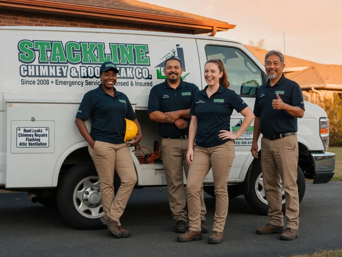 Chimney flashing repair company in Elmendorf, TX